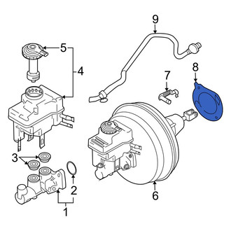 BMW OE - Power Brake Booster Gasket