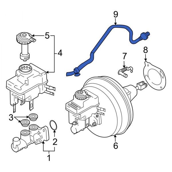 Brake Vacuum Hose