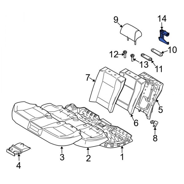 Headrest Actuator