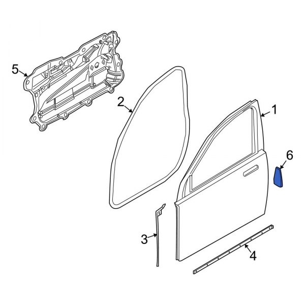 Door Interior Reflector