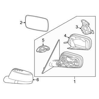 BMW OE - Front Door - Outside Mirrors