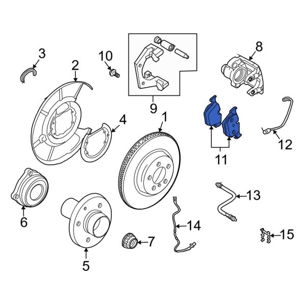 Disc Brake Pad Set