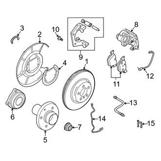 BMW OE - Rear Suspension - Brake Components