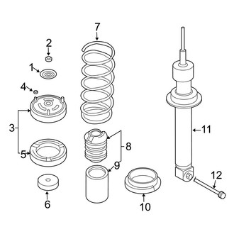 BMW OE - Rear Suspension - Struts & Components