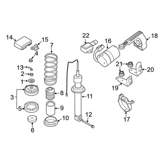BMW OE - Rear Suspension - Struts & Components