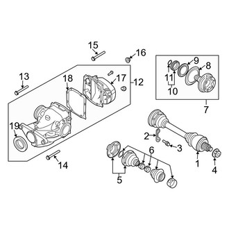 BMW OE - Rear Suspension - Axle & Differential