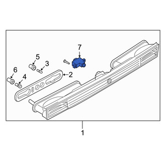 BMW OE - Rear Liftgate Lock Actuator