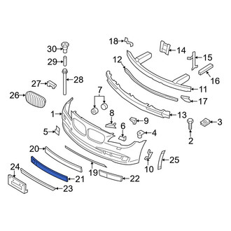 BMW OE - Front Lower Center Grille