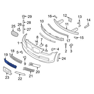 BMW OE - Front Lower Center Grille
