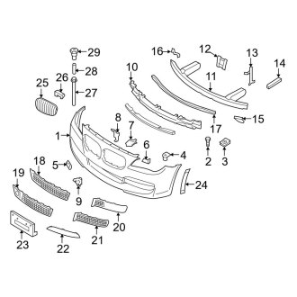 2013 BMW 7-Series OEM Bumpers | Front & Rear — CARiD.com