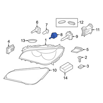 BMW OE - Front Headlight Control Module