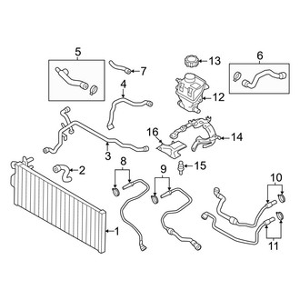 BMW OE - Cooling - Radiator & Components (Auxiliary)