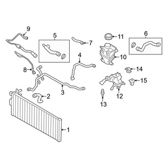 BMW OE - Cooling - Radiator & Components (Auxiliary)