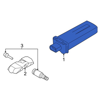 BMW OE - Tire Pressure Monitoring System (TPMS) Antenna