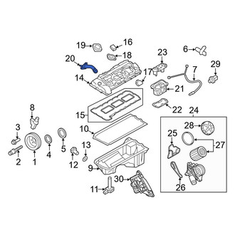 BMW OE - PCV Valve Hose