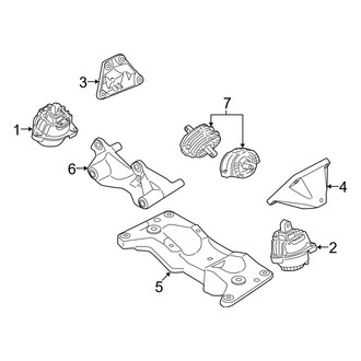 BMW OE - Engine & Transmission Mounting