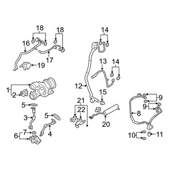 BMW OE - Engine - Turbocharger & Components (Turbocharger & Lines)