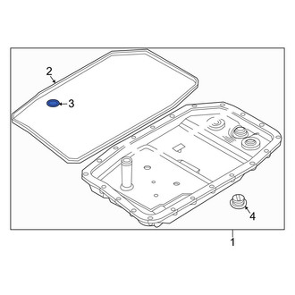 BMW OE - Automatic Transmission Filter O-Ring
