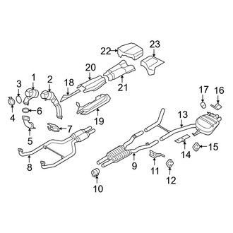 BMW OE - Exhaust System - Exhaust Components