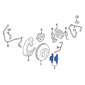 BMW OE - Front Disc Brake Pad Set