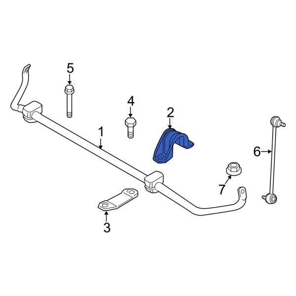 Suspension Stabilizer Bar Bracket