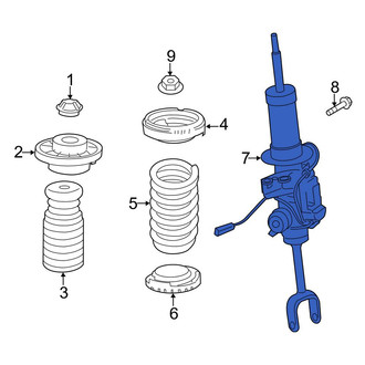 BMW OE - Rear Left Suspension Shock Absorber