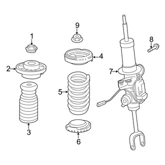 BMW OE - Front Suspension - Struts & Components