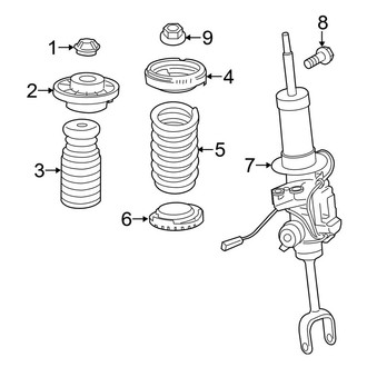 BMW OE - Front Suspension - Struts & Components
