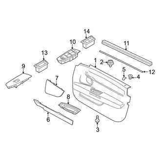 BMW OE - Front Door - Interior Trim