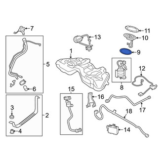 BMW OE - Fuel Pump Tank Seal