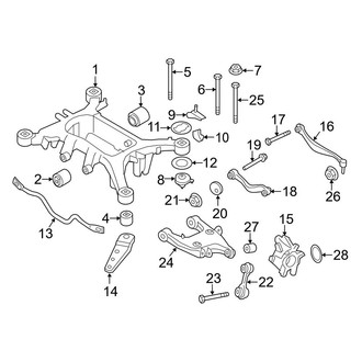 BMW OE - Rear Suspension - Suspension Components
