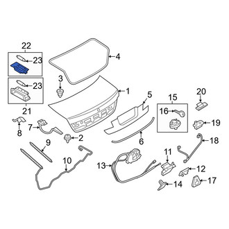 BMW OE - Rear Outer Cargo Area Light