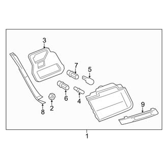 BMW OE - Rear Lamps - Tail Lamps (On Trunk Lid)