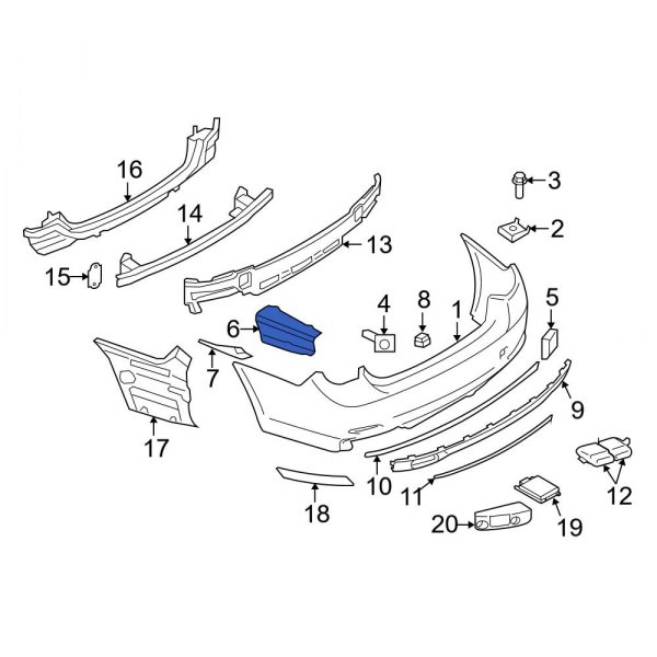 Bumper Cover Insulator