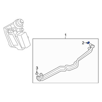 BMW OE - Automatic Transmission Oil Cooler Hose O-Ring