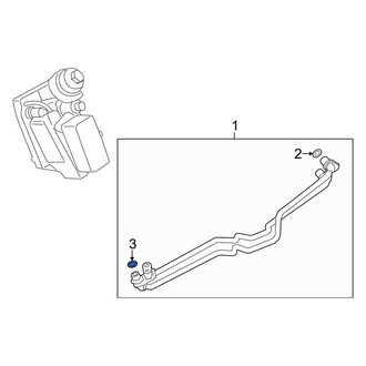 BMW OE - Automatic Transmission Oil Cooler Hose O-Ring