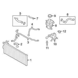 BMW OE - Cooling - Radiator & Components (Auxiliary)