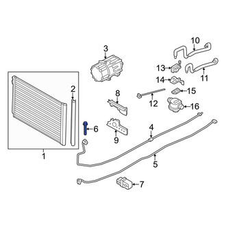 BMW OE - A/C Refrigerant Line Bolt