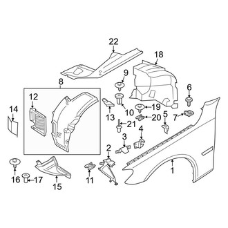 BMW OE - Fender & Components