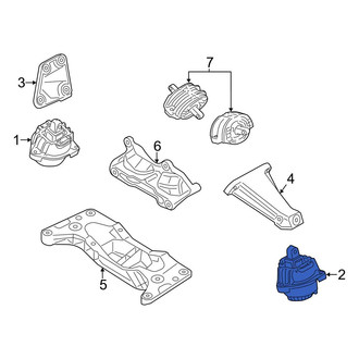 BMW OE - Front Left Engine Mount