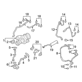 BMW OE - Engine - Turbocharger & Components (Turbocharger & Lines)