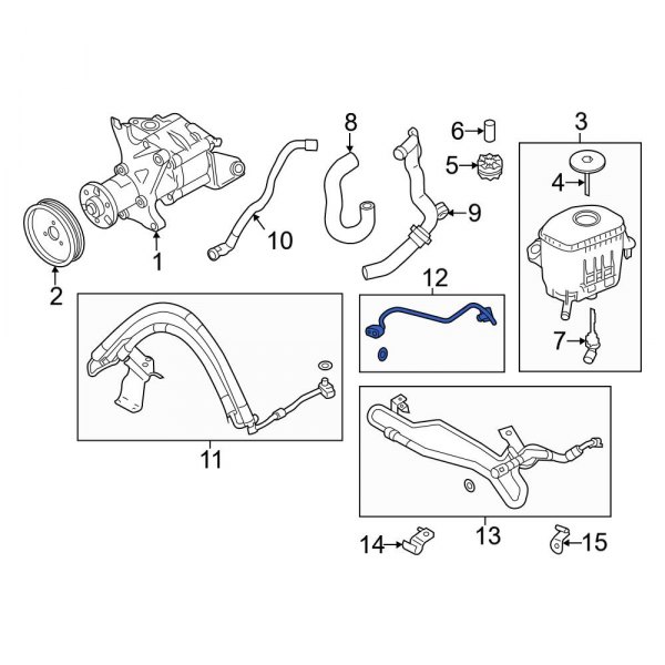 Power Steering Pressure Hose