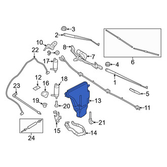 BMW OE - Front Washer Fluid Reservoir
