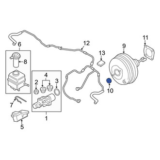 BMW OE - Power Brake Booster Grommet