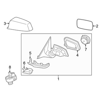 BMW OE - Front Door - Outside Mirrors