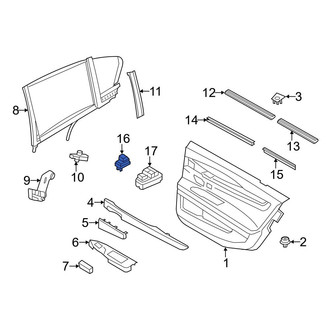 BMW OE - Front Right Door Window Switch