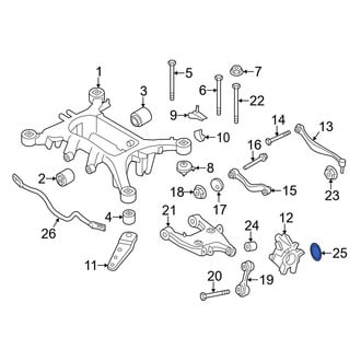 BMW OE - Rear Suspension Ball Joint Snap Ring
