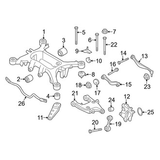 BMW OE - Rear Suspension - Suspension Components
