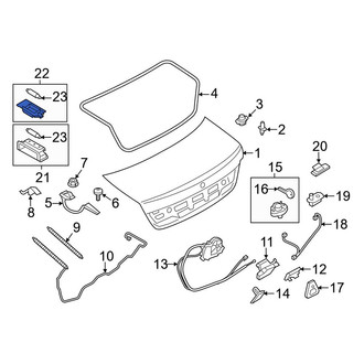 BMW OE - Rear Outer Cargo Area Light