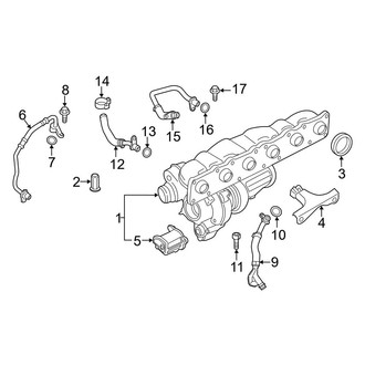 BMW OE - Engine - Turbocharger & Components (Turbocharger & Lines)